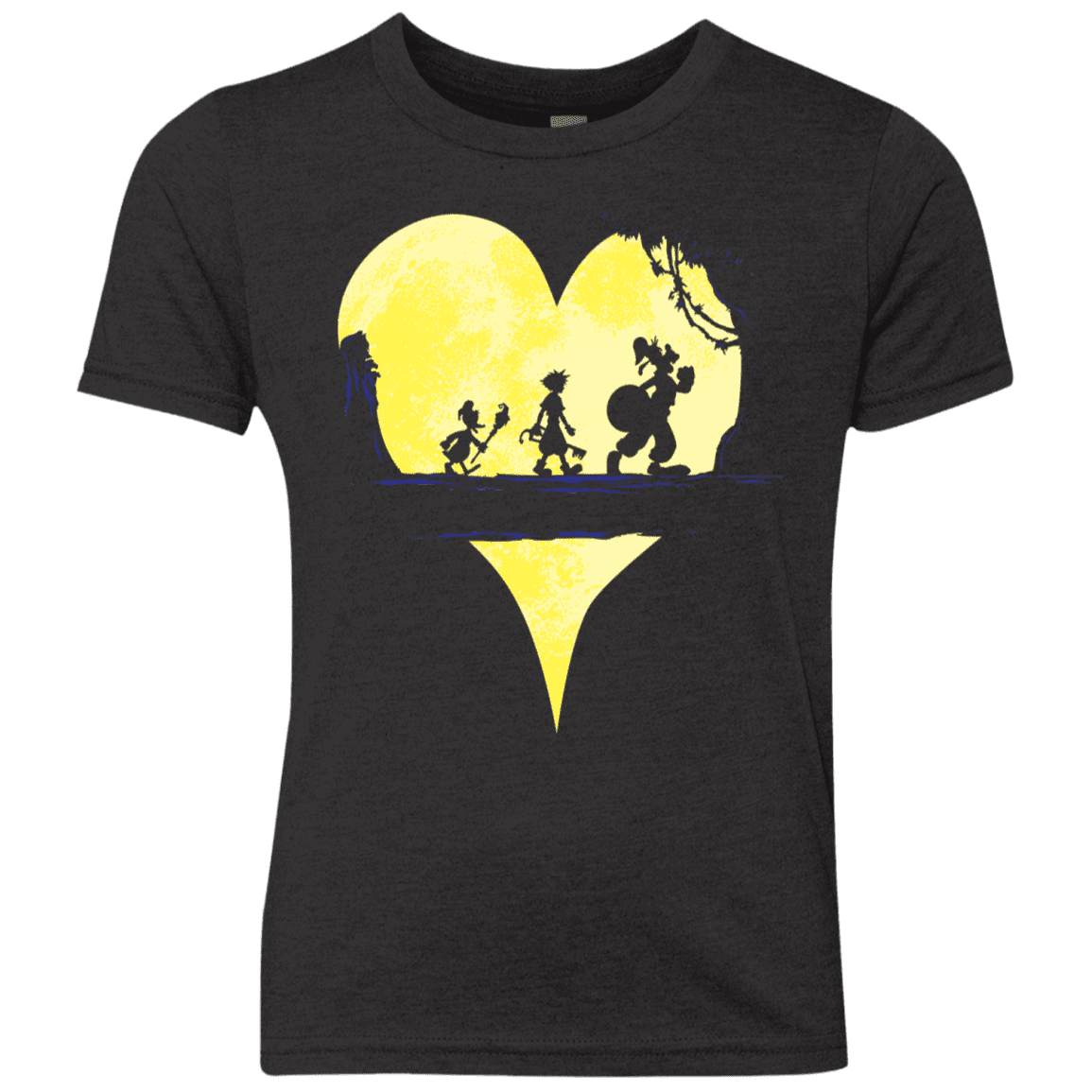 T-Shirts Vintage Black / YXS Kingdom Moonwalk Youth Triblend T-Shirt