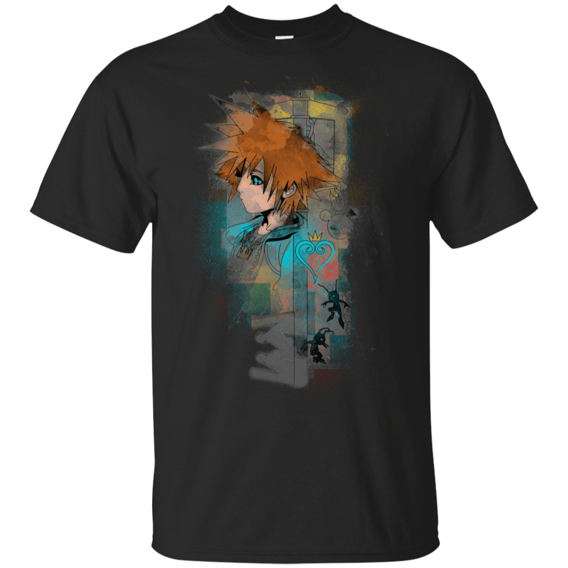T-Shirts Black / S Kingdom of Water Colors T-Shirt