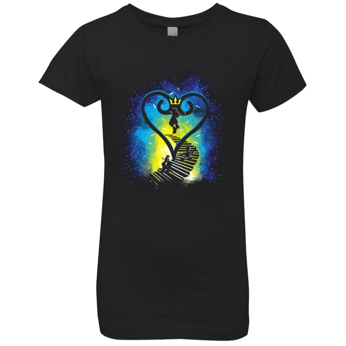 T-Shirts Black / YXS Kingdom Quest Girls Premium T-Shirt