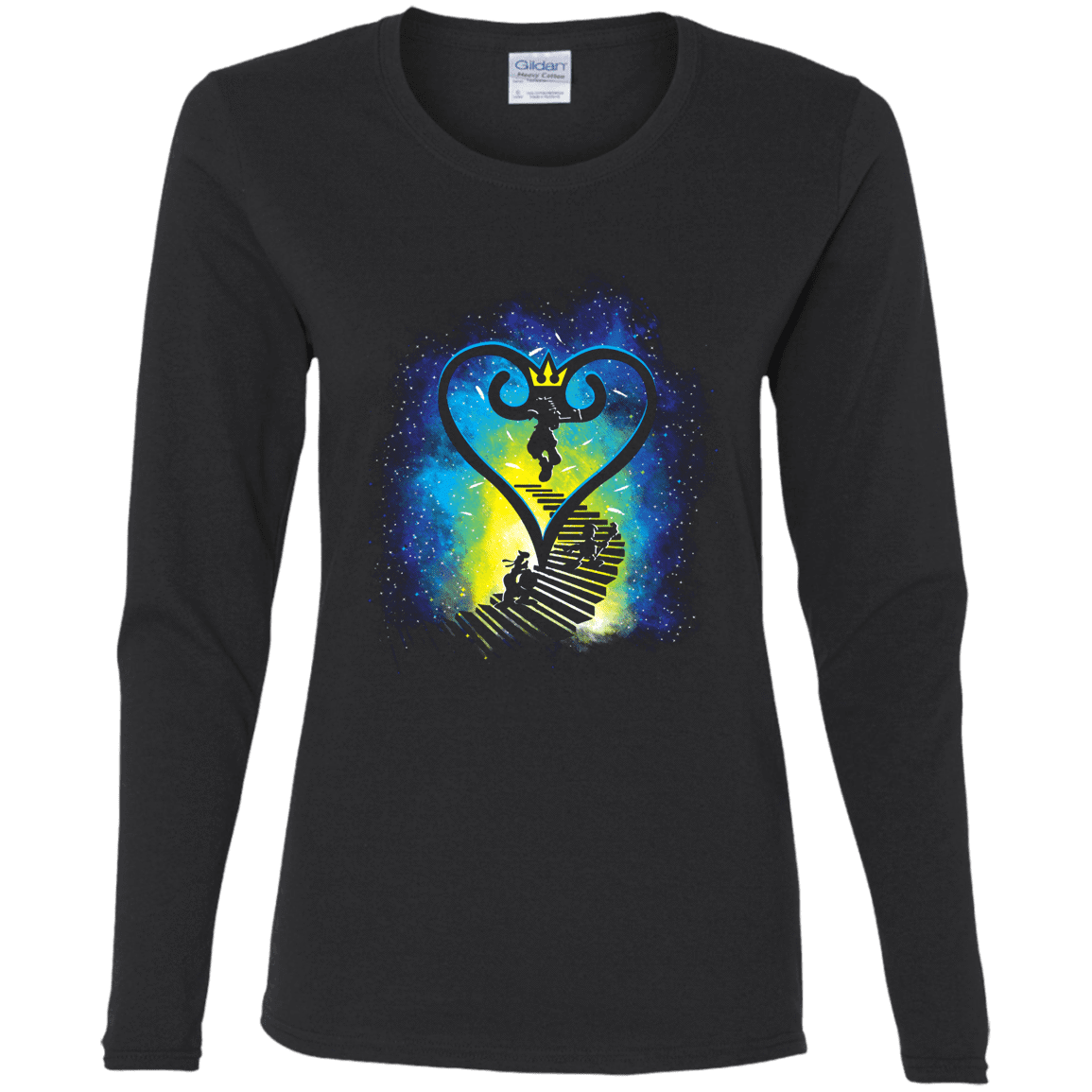T-Shirts Black / S Kingdom Quest Women's Long Sleeve T-Shirt