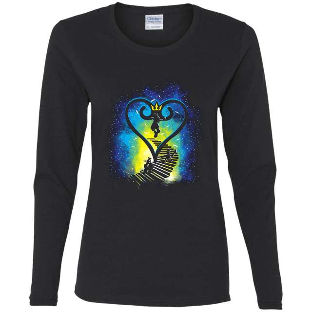 T-Shirts Black / S Kingdom Quest Women's Long Sleeve T-Shirt