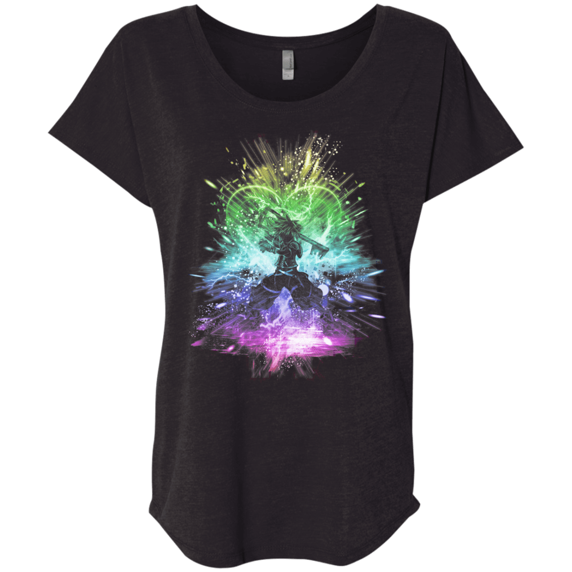 T-Shirts Vintage Black / X-Small Kingdom Storm Triblend Dolman Sleeve