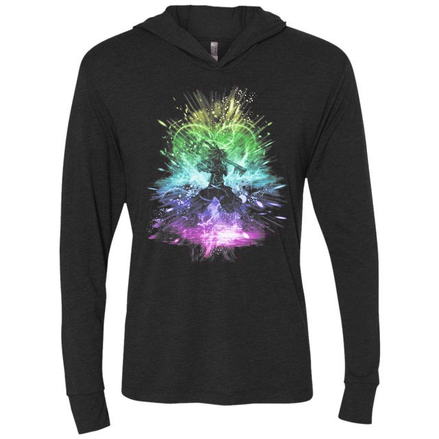 T-Shirts Vintage Black / X-Small Kingdom Storm Triblend Long Sleeve Hoodie Tee