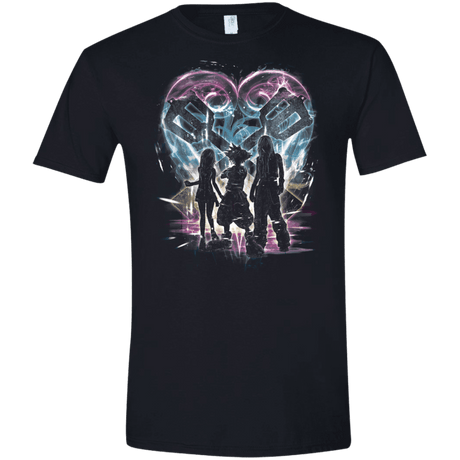 T-Shirts Black / X-Small Kingdom Trio Men's Semi-Fitted Softstyle