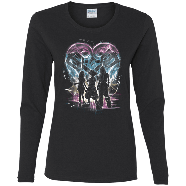 T-Shirts Black / S Kingdom Trio Women's Long Sleeve T-Shirt