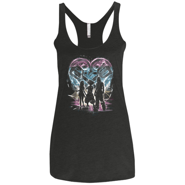 T-Shirts Vintage Black / X-Small Kingdom Trio Women's Triblend Racerback Tank
