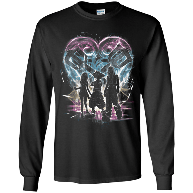 T-Shirts Black / YS Kingdom Trio Youth Long Sleeve T-Shirt