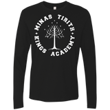 T-Shirts Black / Small Kings Academy Men's Premium Long Sleeve