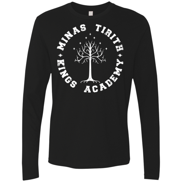 T-Shirts Black / Small Kings Academy Men's Premium Long Sleeve