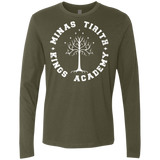 T-Shirts Military Green / Small Kings Academy Men's Premium Long Sleeve