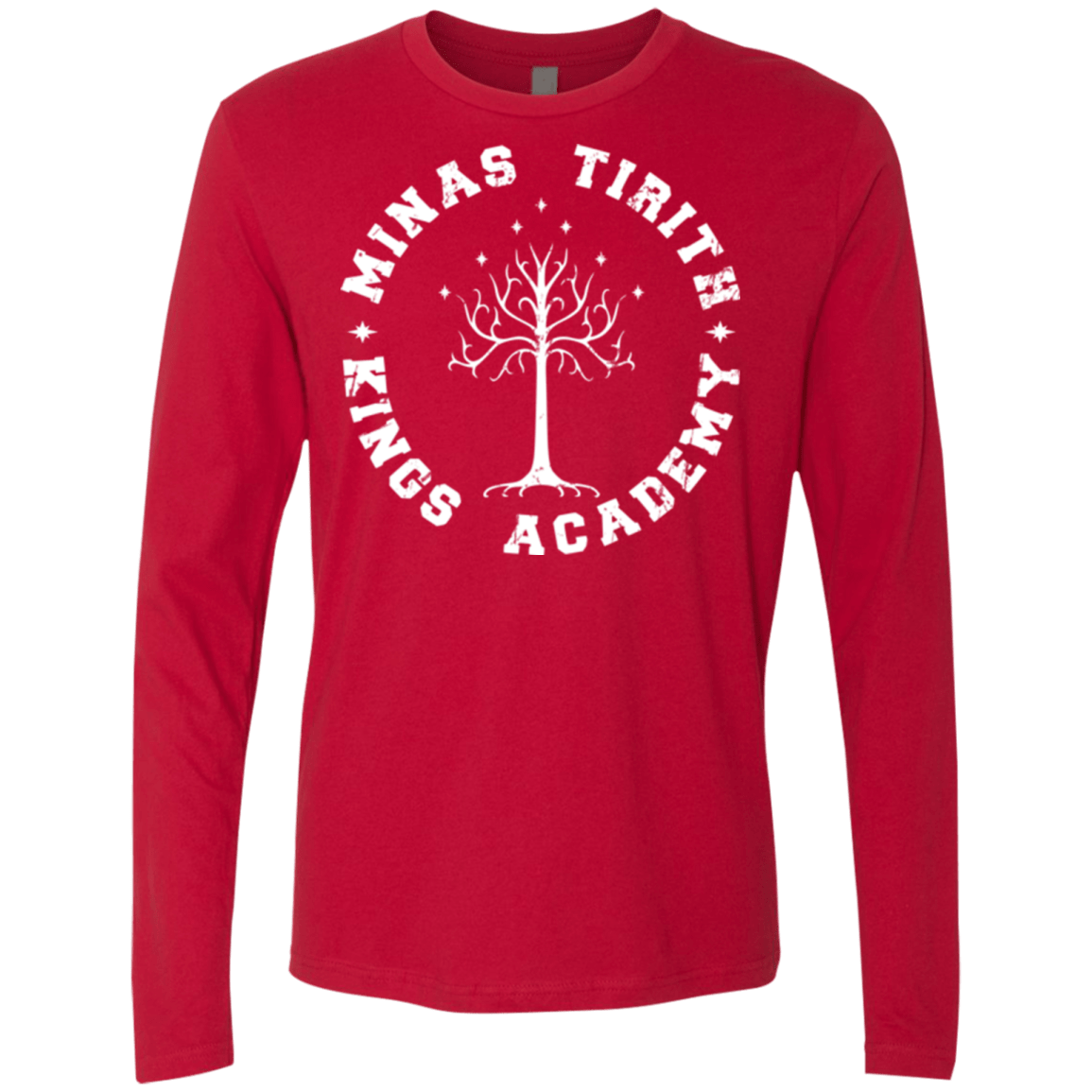 T-Shirts Red / Small Kings Academy Men's Premium Long Sleeve