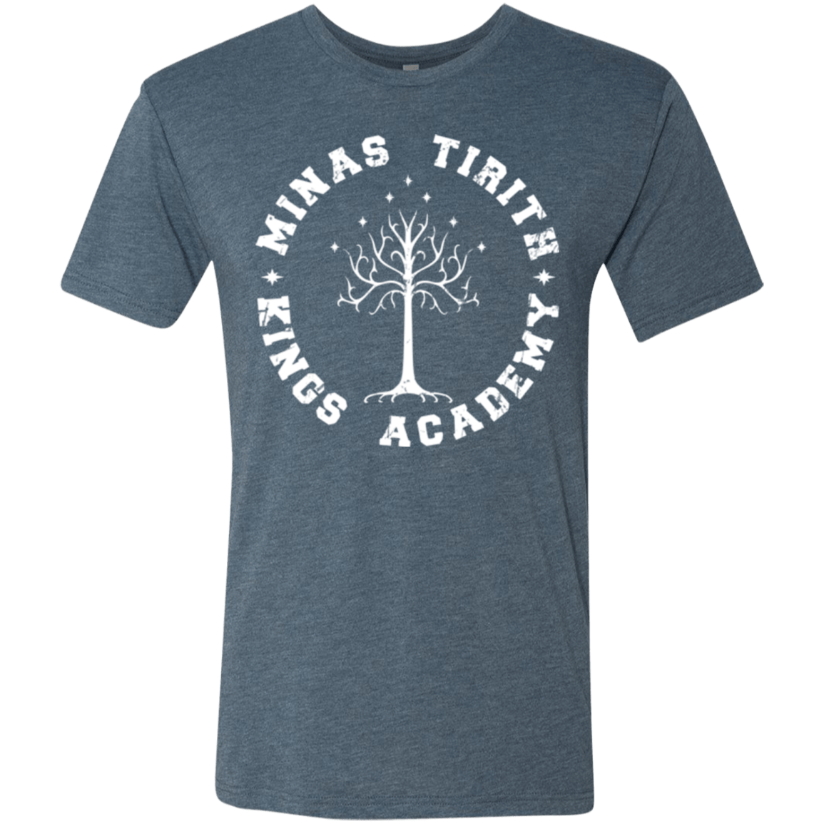 T-Shirts Indigo / Small Kings Academy Men's Triblend T-Shirt