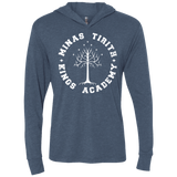 T-Shirts Indigo / X-Small Kings Academy Triblend Long Sleeve Hoodie Tee