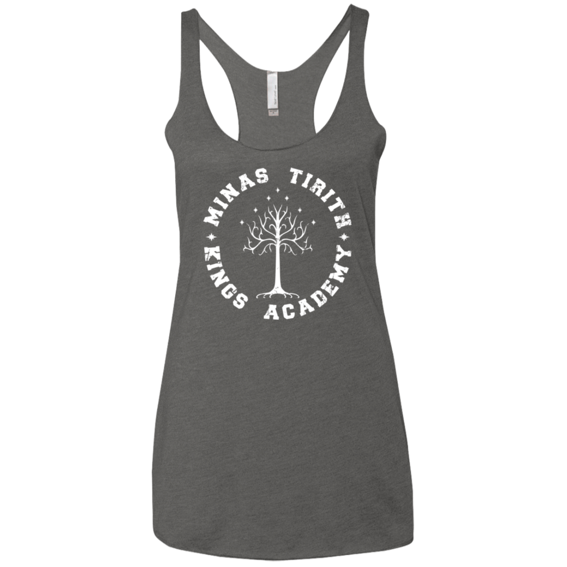 T-Shirts Premium Heather / X-Small Kings Academy Women's Triblend Racerback Tank