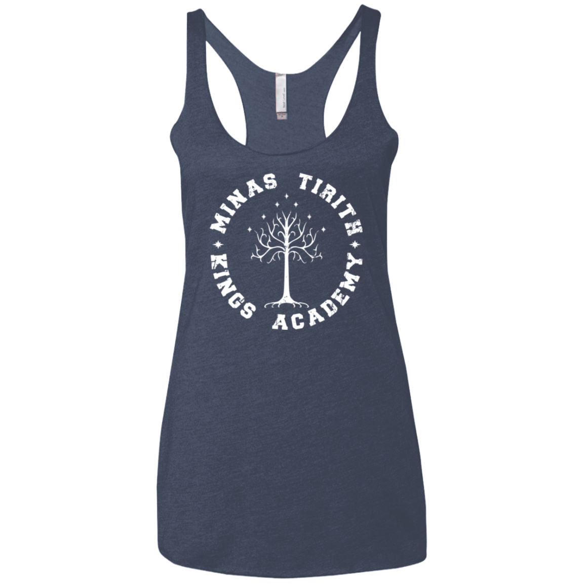 T-Shirts Vintage Navy / X-Small Kings Academy Women's Triblend Racerback Tank