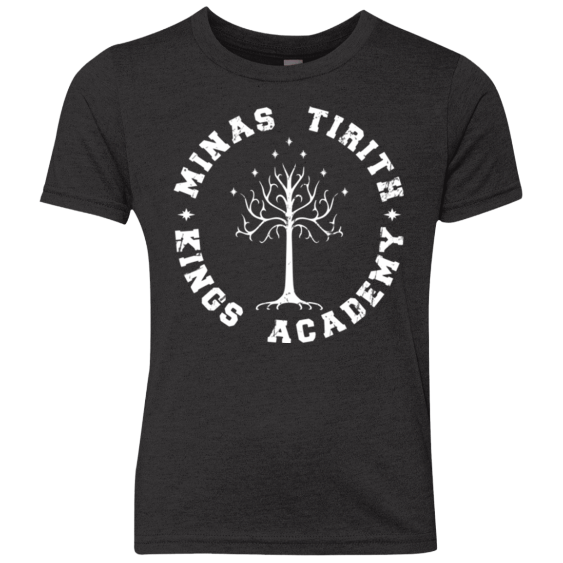 T-Shirts Vintage Black / YXS Kings Academy Youth Triblend T-Shirt