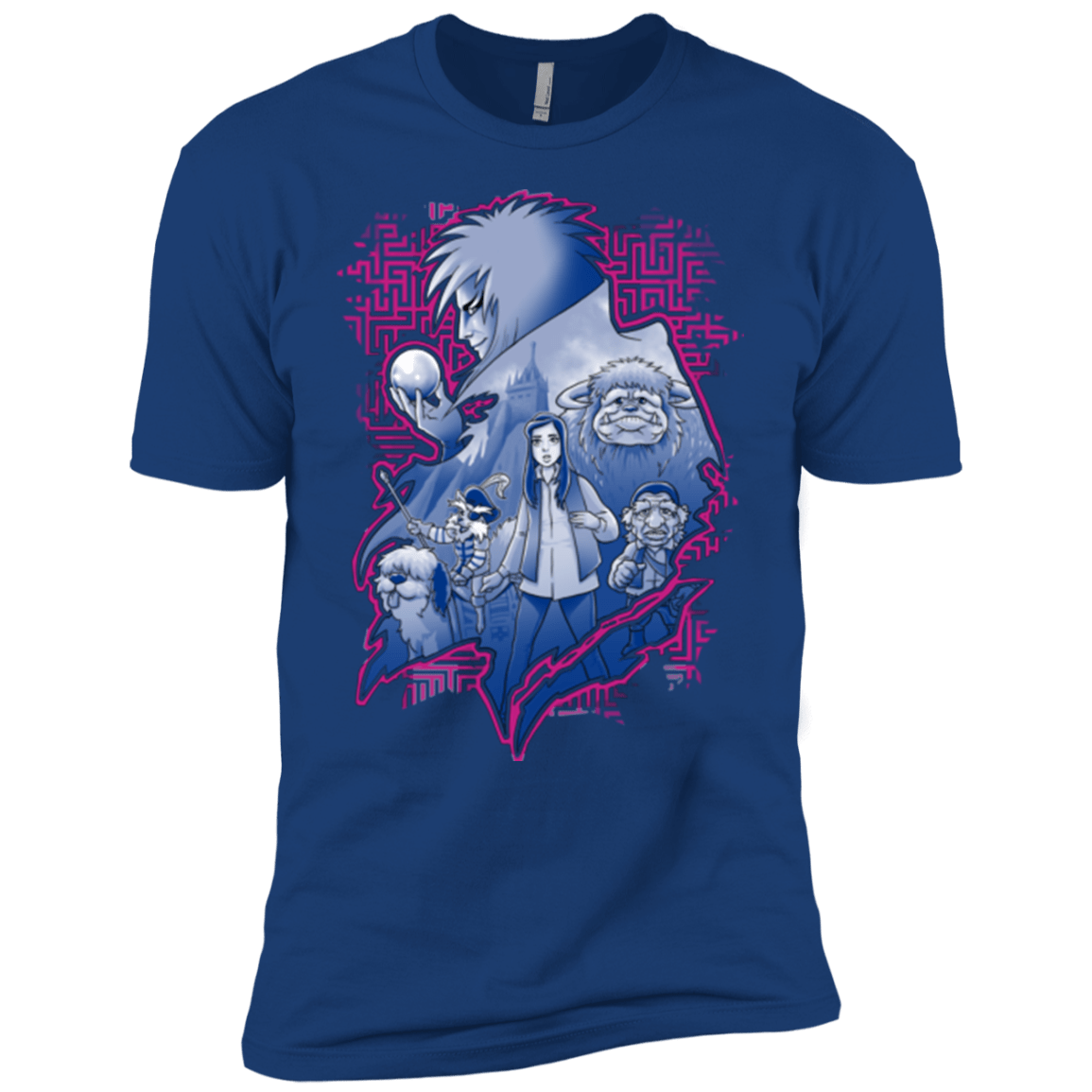 T-Shirts Royal / YXS Kings Labyrinth Boys Premium T-Shirt