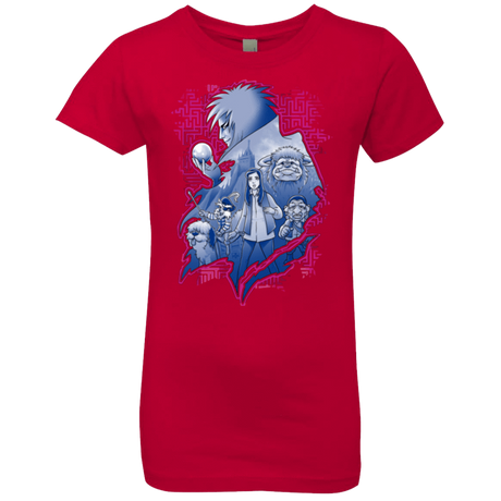 T-Shirts Red / YXS Kings Labyrinth Girls Premium T-Shirt