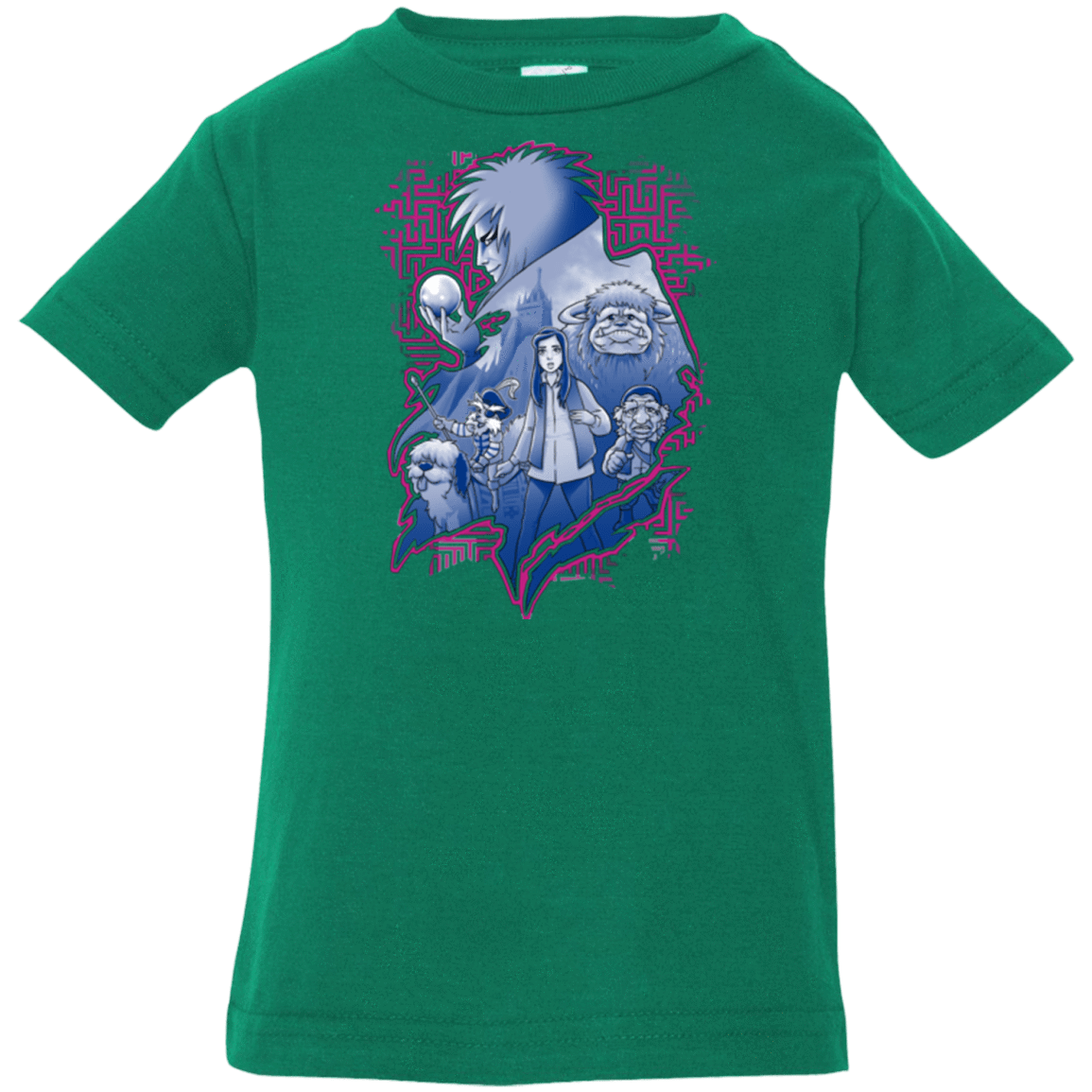 T-Shirts Kelly / 6 Months Kings Labyrinth Infant Premium T-Shirt