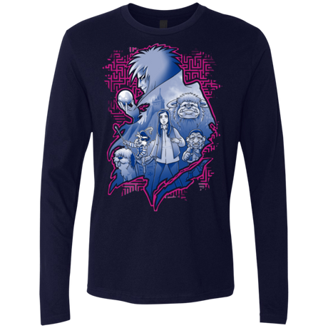 T-Shirts Midnight Navy / Small Kings Labyrinth Men's Premium Long Sleeve