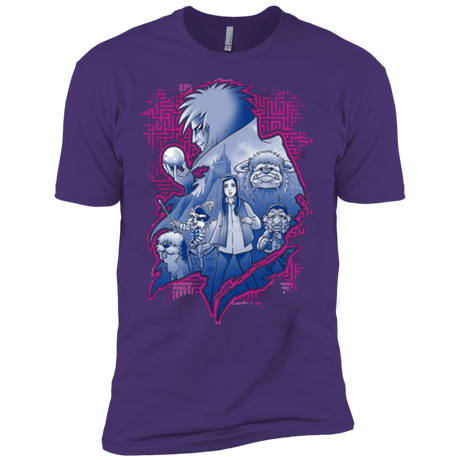 T-Shirts Purple Rush/ / X-Small Kings Labyrinth Men's Premium T-Shirt