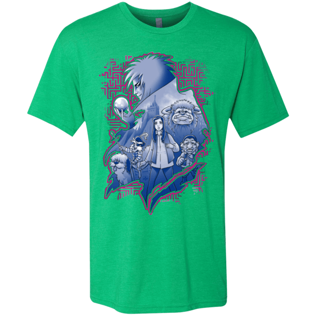 T-Shirts Envy / Small Kings Labyrinth Men's Triblend T-Shirt