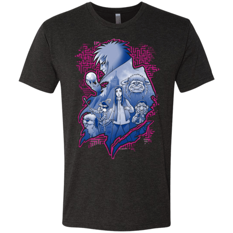 T-Shirts Vintage Black / Small Kings Labyrinth Men's Triblend T-Shirt