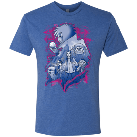 T-Shirts Vintage Royal / Small Kings Labyrinth Men's Triblend T-Shirt