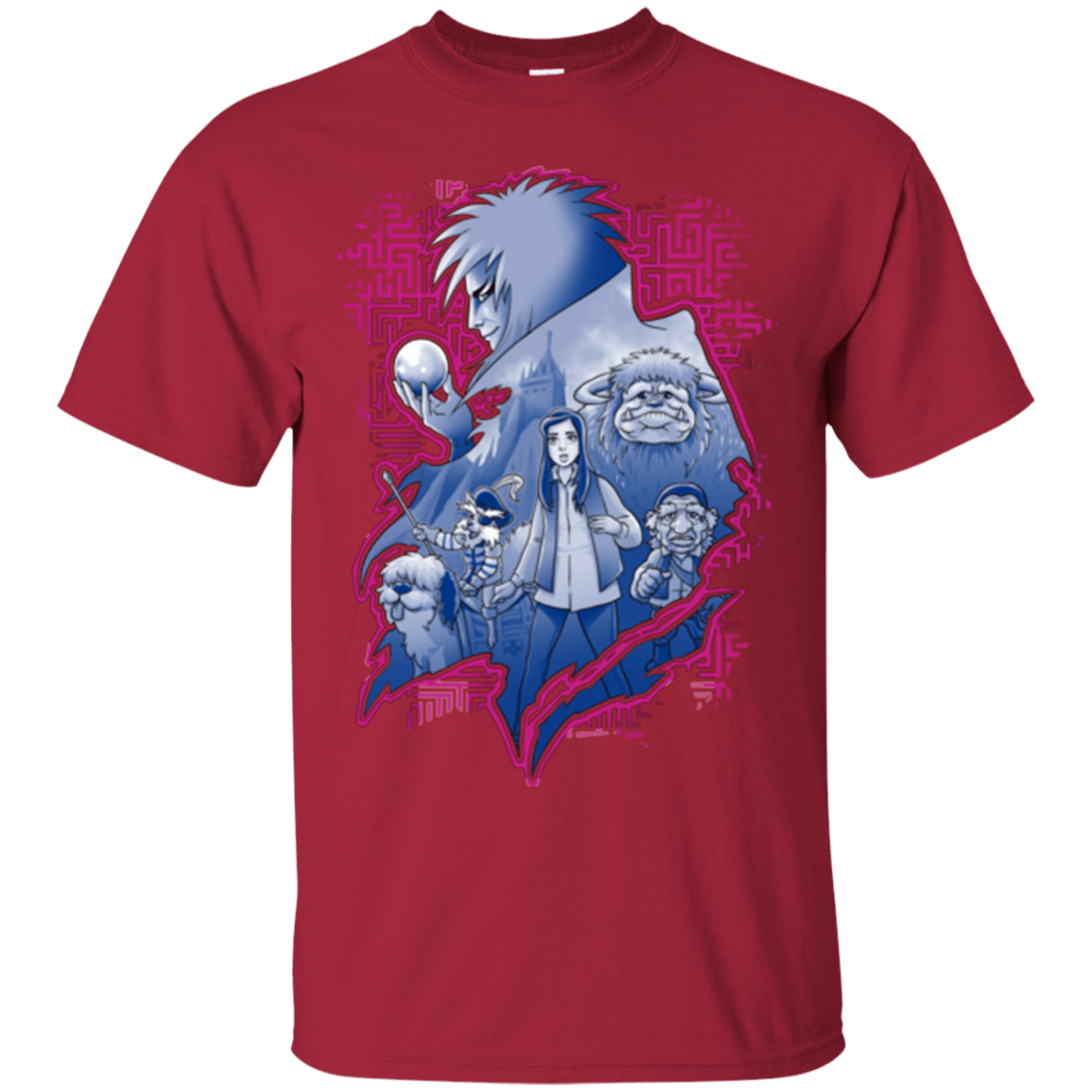T-Shirts Cardinal / Small Kings Labyrinth T-Shirt