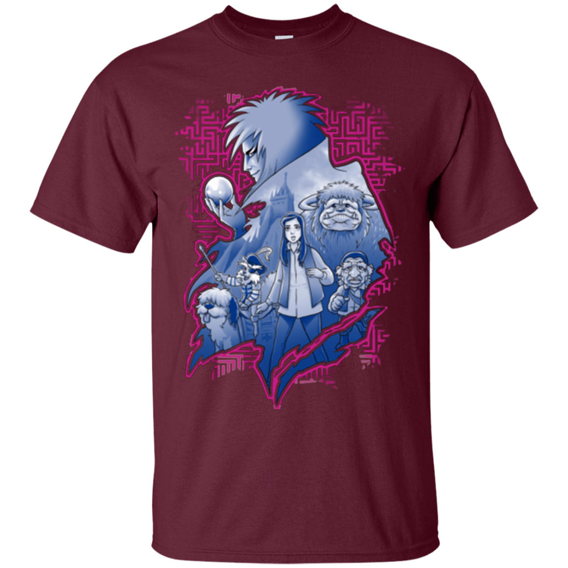 T-Shirts Maroon / Small Kings Labyrinth T-Shirt