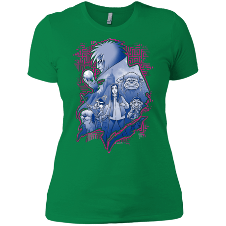 T-Shirts Kelly Green / X-Small Kings Labyrinth Women's Premium T-Shirt