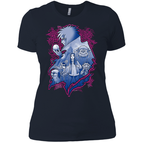 T-Shirts Midnight Navy / X-Small Kings Labyrinth Women's Premium T-Shirt