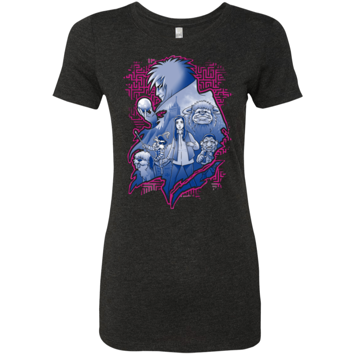 T-Shirts Vintage Black / Small Kings Labyrinth Women's Triblend T-Shirt