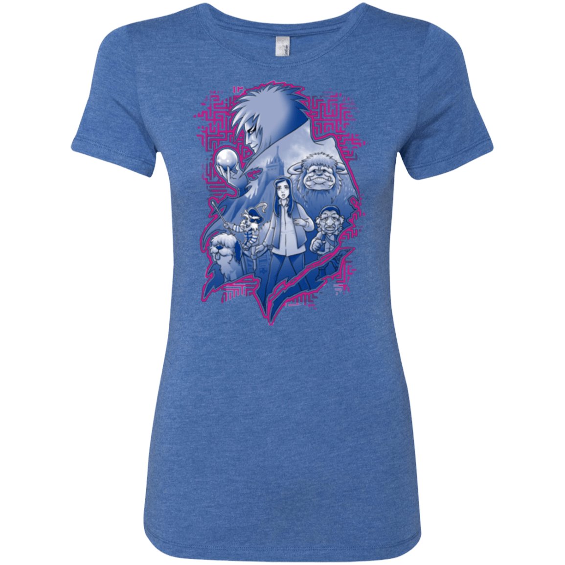 T-Shirts Vintage Royal / Small Kings Labyrinth Women's Triblend T-Shirt