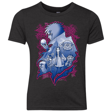 T-Shirts Vintage Black / YXS Kings Labyrinth Youth Triblend T-Shirt