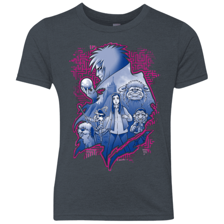 T-Shirts Vintage Navy / YXS Kings Labyrinth Youth Triblend T-Shirt