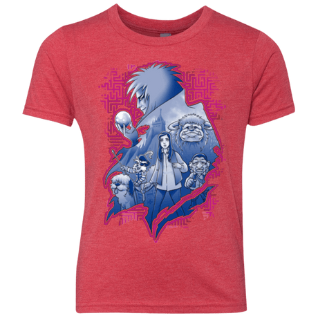 T-Shirts Vintage Red / YXS Kings Labyrinth Youth Triblend T-Shirt