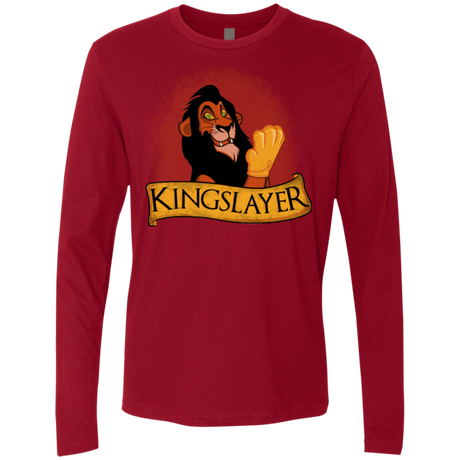 T-Shirts Cardinal / Small Kingslayer Men's Premium Long Sleeve