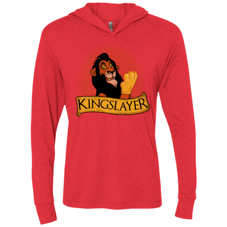 T-Shirts Vintage Red / X-Small Kingslayer Triblend Long Sleeve Hoodie Tee