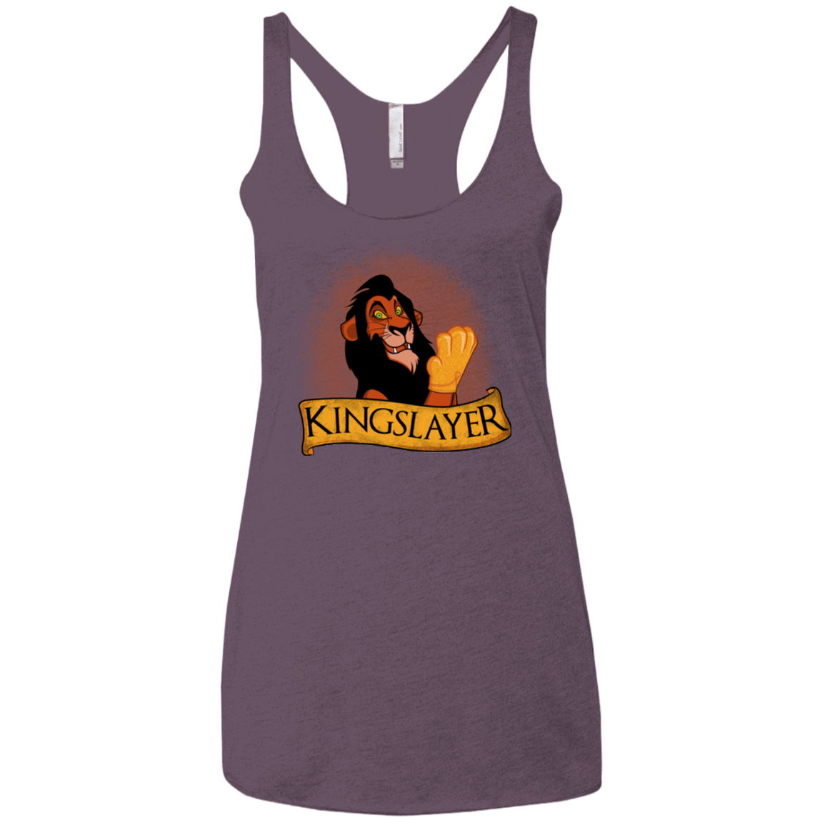 T-Shirts Vintage Purple / X-Small Kingslayer Women's Triblend Racerback Tank