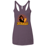T-Shirts Vintage Purple / X-Small Kingslayer Women's Triblend Racerback Tank