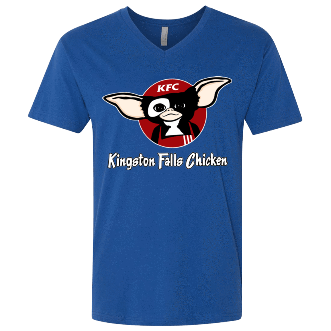 T-Shirts Royal / X-Small Kingston Falls Chicken Men's Premium V-Neck