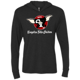 T-Shirts Vintage Black / X-Small Kingston Falls Chicken Triblend Long Sleeve Hoodie Tee