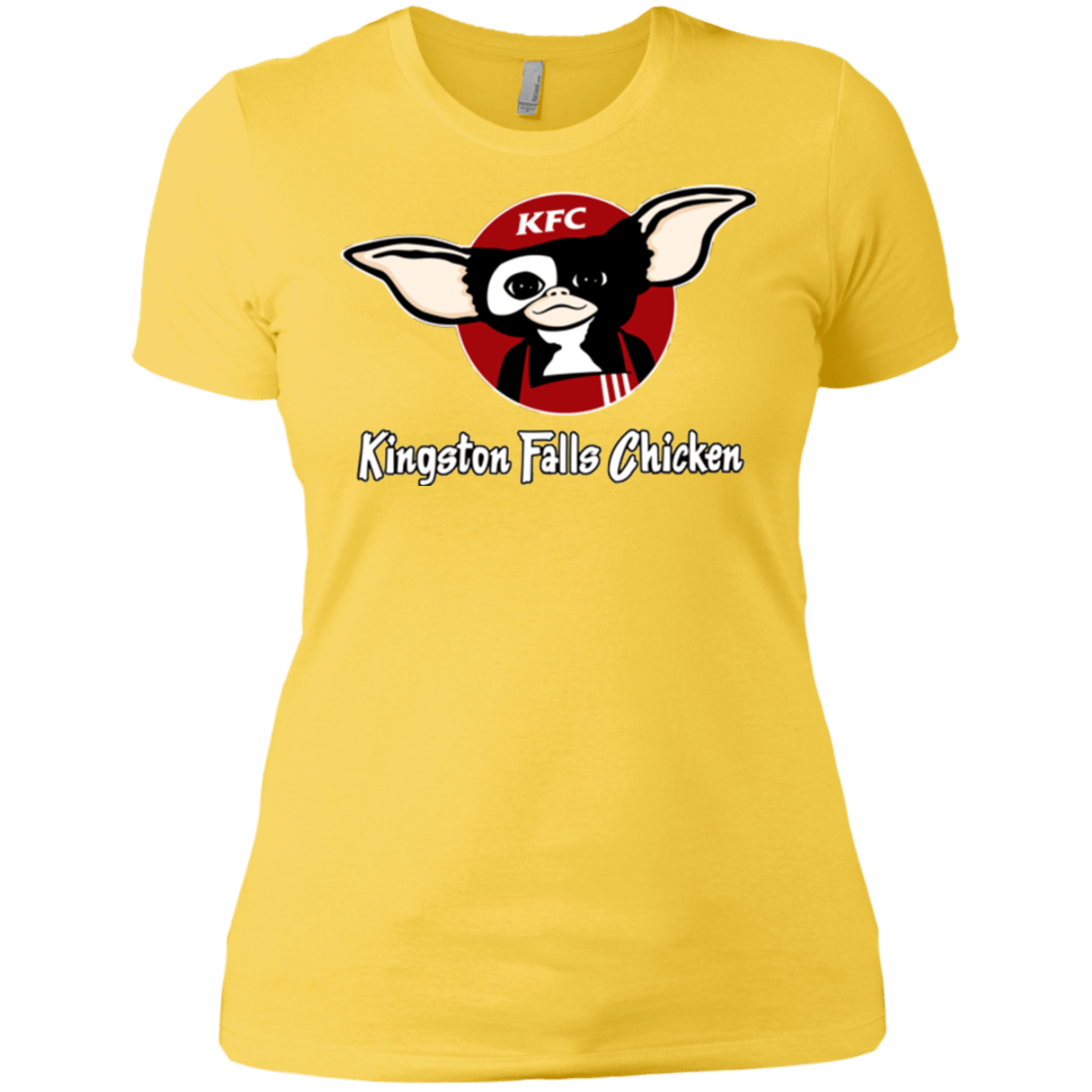 T-Shirts Vibrant Yellow / X-Small Kingston Falls Chicken Women's Premium T-Shirt