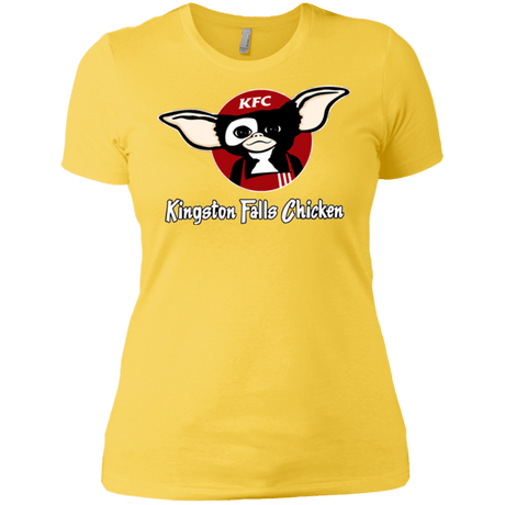 T-Shirts Vibrant Yellow / X-Small Kingston Falls Chicken Women's Premium T-Shirt
