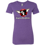 T-Shirts Purple Rush / Small Kingston Falls Chicken Women's Triblend T-Shirt