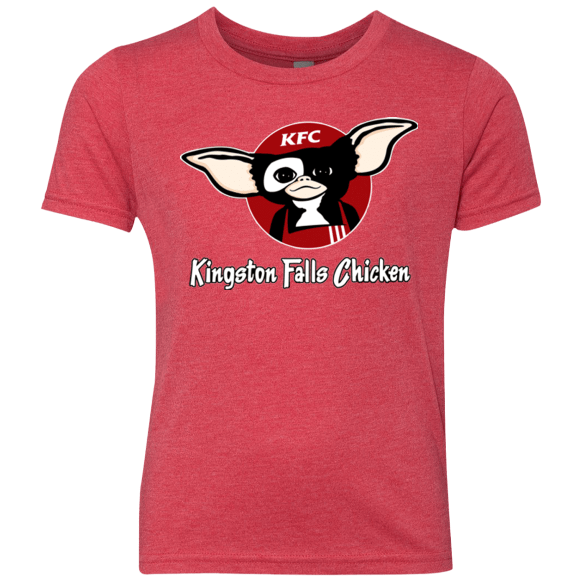 T-Shirts Vintage Red / YXS Kingston Falls Chicken Youth Triblend T-Shirt