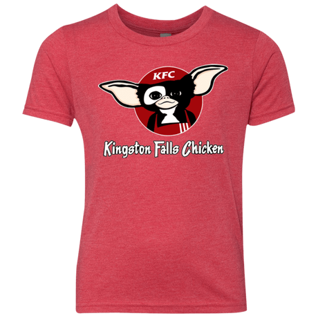 T-Shirts Vintage Red / YXS Kingston Falls Chicken Youth Triblend T-Shirt