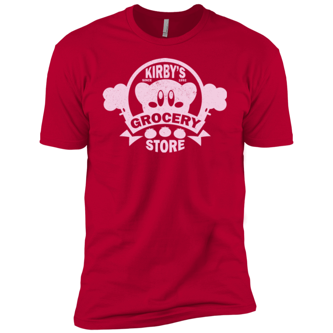 T-Shirts Red / YXS Kirbys Grocery Store Boys Premium T-Shirt