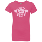 T-Shirts Hot Pink / YXS Kirbys Grocery Store Girls Premium T-Shirt